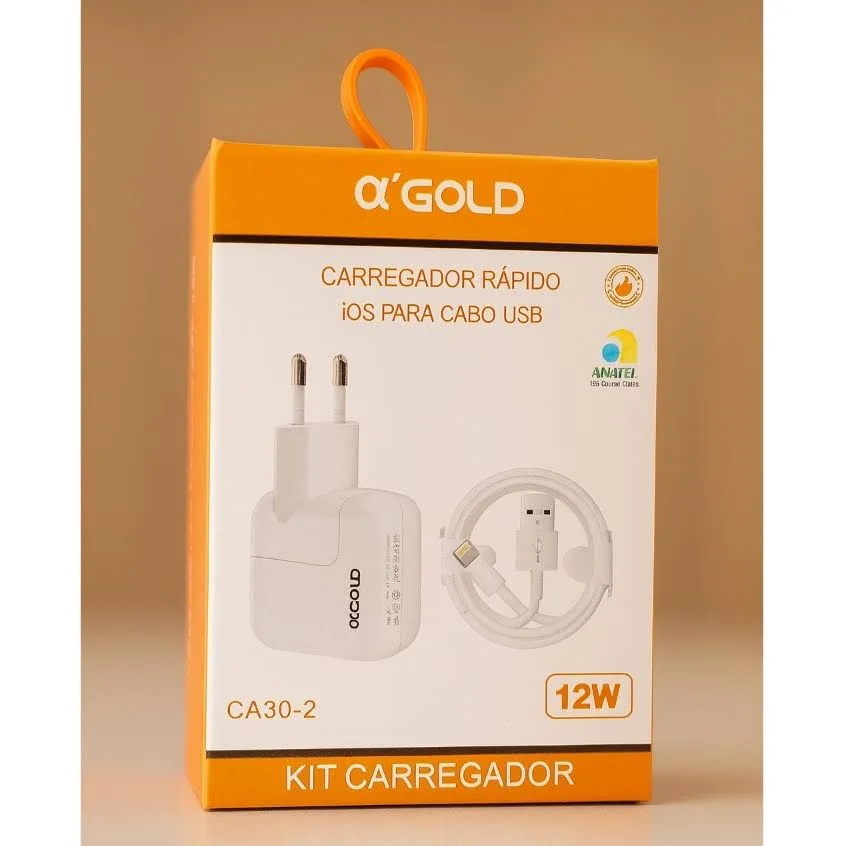 Kit carregador 12w IOS — TJ CASES