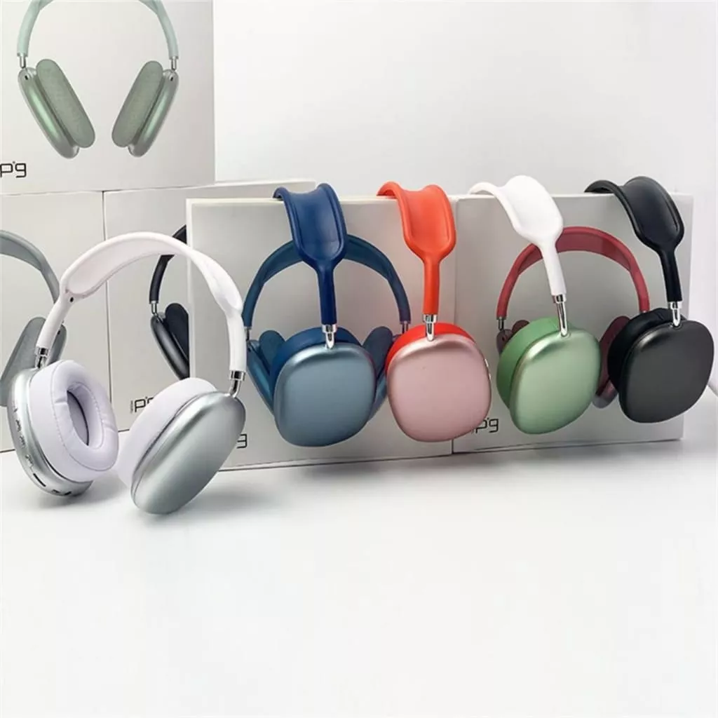 Fone de Ouvido Bluetooth P9 Air Wireless Branco — TJ CASES